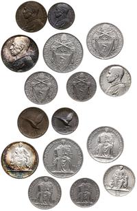Watykan (Państwo Kościelne), zestaw 8 monet, 1944