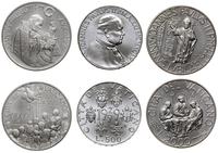 zestaw 3 monet, w skład zestawu wchodzi 500 liró