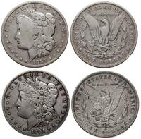 Stany Zjednoczone Ameryki (USA), zestaw 2 x 1 dolar, 1887 O i 1901 O