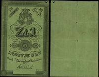 1 złoty 1831, podpis Łubieński, numeracja 782870