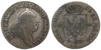 4 grosze (1/6 talara) 1796 A, Berlin, patyna, Sc