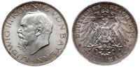 3 marki 1914 D, Monachium, piękna moneta w pudeł