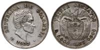 20 centavos 1933, Bogota, srebro próby '900', na