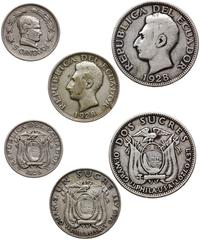 zestaw 3 monet 1928, w skład zestawu wchodzi 5 c