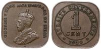 1 cent 1920, Londyn, brąz, KM 32