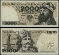2.000 złotych 01.06.1979, seria AZ, numeracja 59
