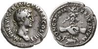 denar 96-98, Rzym, Aw: Popiersie cesarza w wieńc