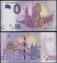 banknot kolekcjonerski 0 Euro - Jan Paweł II - N
