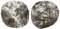 denar 936-972, Aw: Krzyż, legenda, Rw: S / COLOИ