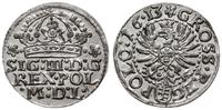 grosz 1613, Kraków, pięknie zachowana moneta z w