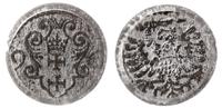 denar 1596, Gdańsk, moneta w pudełku firmy PCGS 
