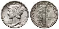 10 centów 1934, Filadelfia, typ Mercury, pięknie