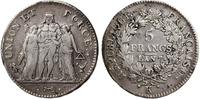 Francja, 5 franków, 7 L'AN (1798-1799)/K