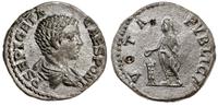 denar 200-202, Rzym, Aw: Popiersie władcy w praw