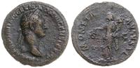 as 95-96, Rzym, Aw: Głowa cesarza w wieńcu lauro