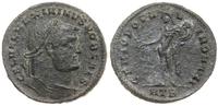 follis 305-306, Heraclea, Aw: Głowa cesarza w wi