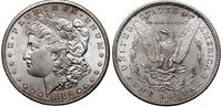 1 dolar 1882 S, San Francisco, typ Morgan, piękn
