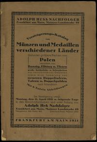 Adolph Hess Nachfolger - Versteigerung von Münze
