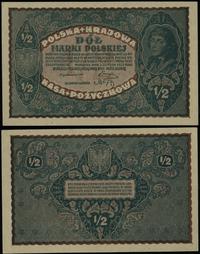 1/2 marki polskiej 7.02.1920, bez oznaczenia ser