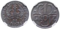 1 grosz 1936, Warszawa, pięknie zachowana moneta