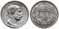 1 korona 1916, Kremnica, piękna, Herinek 818
