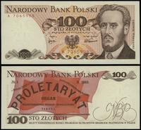 100 złotych 15.01.1975, seria A numeracja 706590