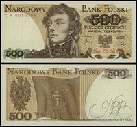 500 złotych 1.06.1982, seria DA, numeracja 00503