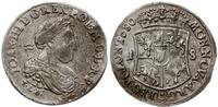 ort 1680, Bydgoszcz, moneta z końcówki blaszki, 