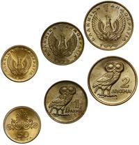 zestaw 3 monet 1973, Ateny, w skład zestawu wcho