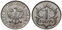 1 złoty 1929, Warszawa, nikiel, już w tym stanie