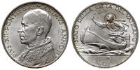 5 lirów 1940, Rzym, srebro próby 835, pięknie za