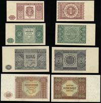 zestaw: 1, 2, 5, 10 złotych 15.05.1946, razem 4 