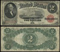 2 dolary 1917, seria B89661328A, czerwona pieczę
