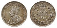 10 centów 1920, srebro "925", ładna patyna, KM 2