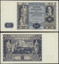 20 złotych 11.11.1936, seria AE, numeracja 45824