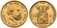 10 guldenów 1889, złoto 6.72 g