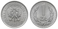 1 złoty 1972, Warszawa, piękny, Parchimowicz 213