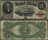 2 dolary 1917, czerwona pieczęć, podpisy Speelma