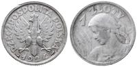 1 złoty 1924, Paryż, Popiersie kobiety z kłosami