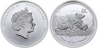 1 dolar 2008, Rok Myszy, srebro "999", 31.46 g