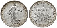 2 franki 1917, Paryż, srebro "835", 9.97 g, Gado