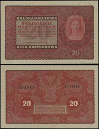 20 marek polskich 23.08.1919, II serja CB, numer