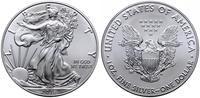 1 dolar 2016, Liberty, 1 uncja srebra, stempel z