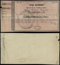 obligacja na 100 złotych 186., litera A, numerac