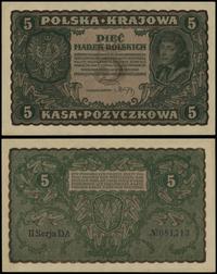 5 marek polskich 23.08.1919, seria II-DA 081713,