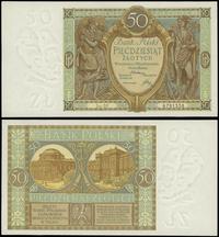 50 złotych 1.09.1929, sria DF 6791558, piękne, L