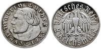 2 marki 1933 J, Hamburg, moneta wybita z okazji 