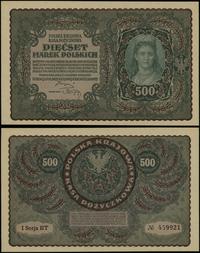 500 marek polskich 23.08.1919, seria I-BT 459921