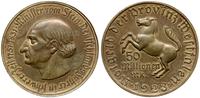 50 milionów marek 1923, tombak złocony, 44,5 mm,