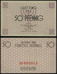 50 fenigów 15.05.1940, numeracja 885815, pięknie